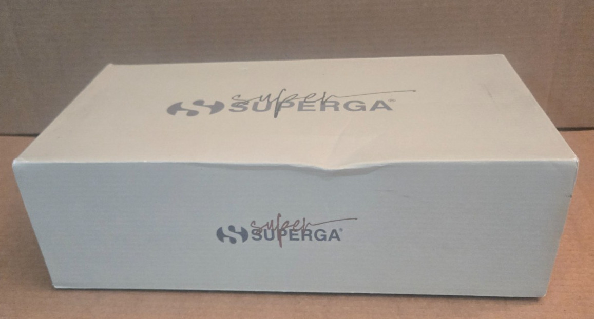 Superga 3041 Revolley Colorblock Platform Sneaker 8.5 Men/10 Women Black/White