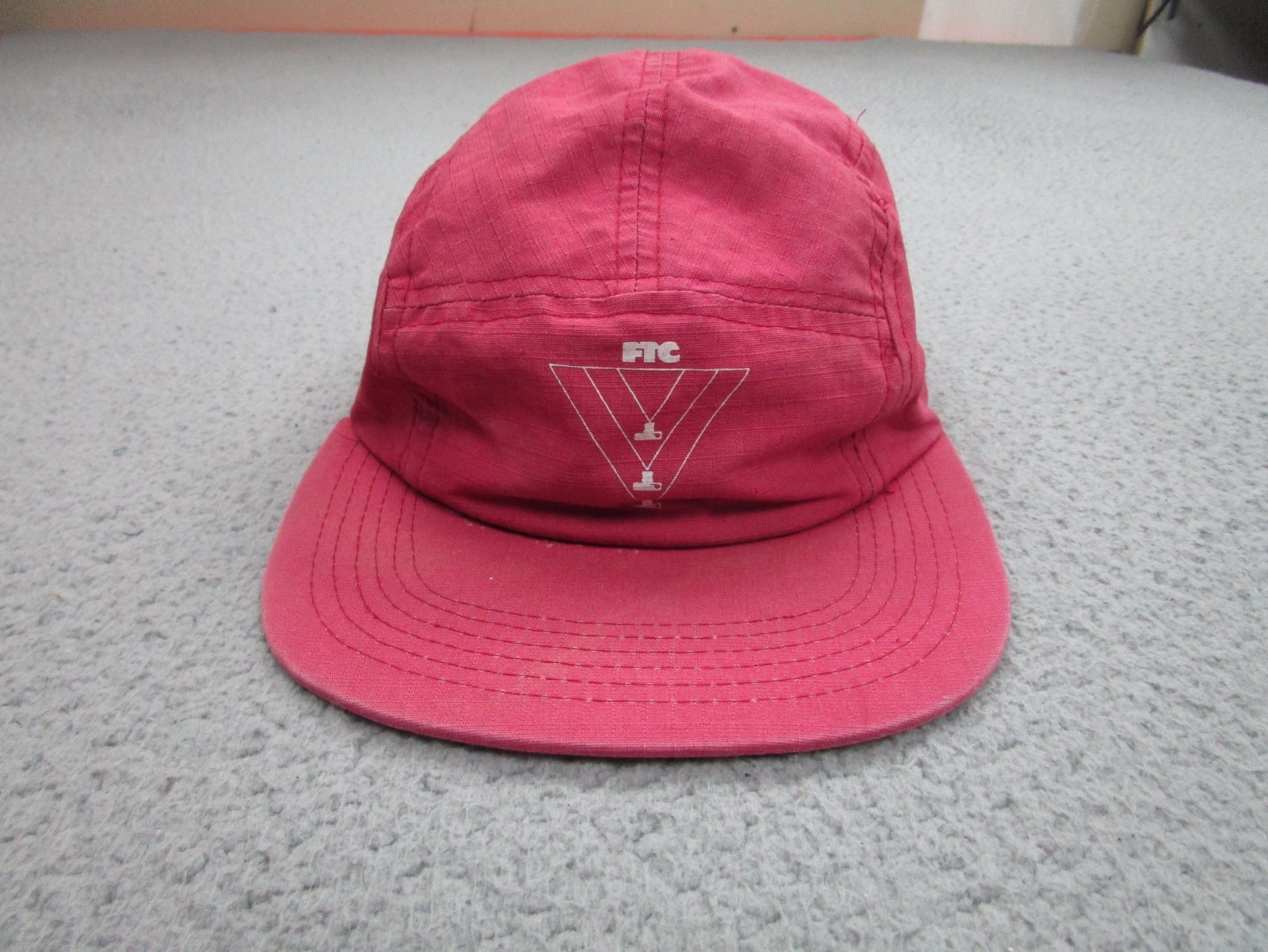 FTC Skateboard Hat 5 panel 90s y2k grunge punk skater surfer hip hop graffiti