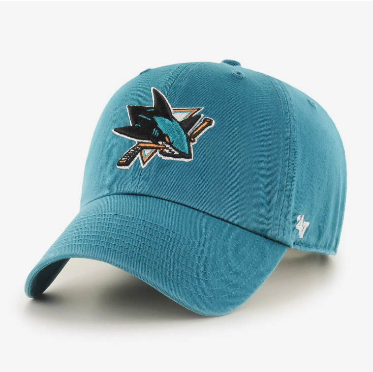 47 BRAND SAN JOSE SHARKS DARK TEAL OSFA H-RGW22GWS-DT-SIZE OSFA