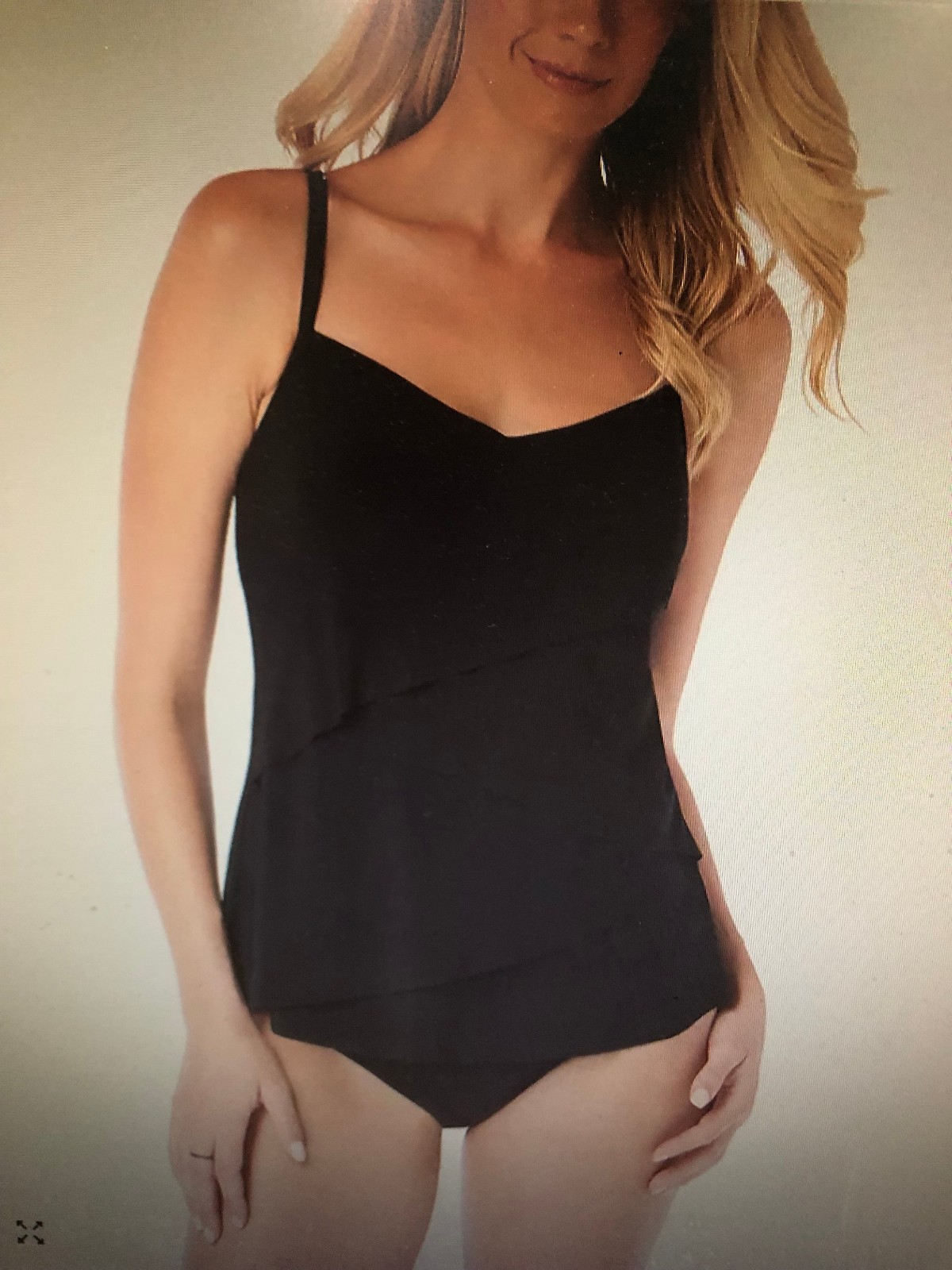 Magicsuit Miraclesuit “Chloe” Tankini (Top Only) Size 16 New with Tags