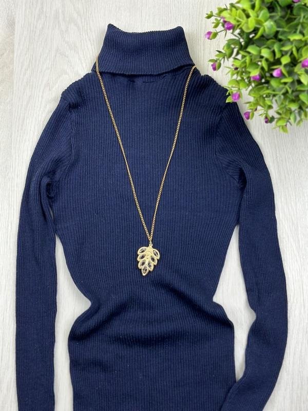 Women Intimissimi Sweater Navy Cashmere 36 / S /