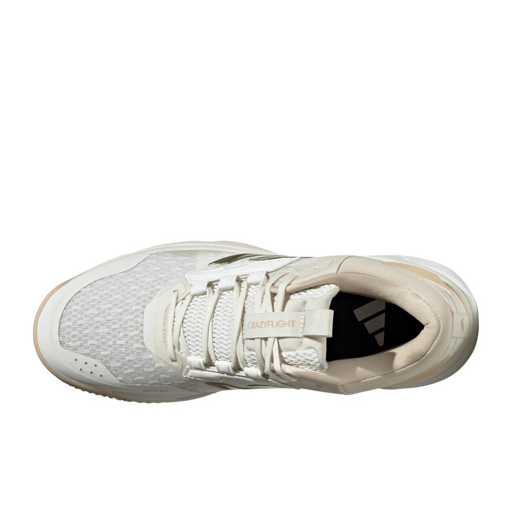 adidas Crazyflight 6 Mid Volleyball Womens Off White Sneakers Athletic Shoes HQ