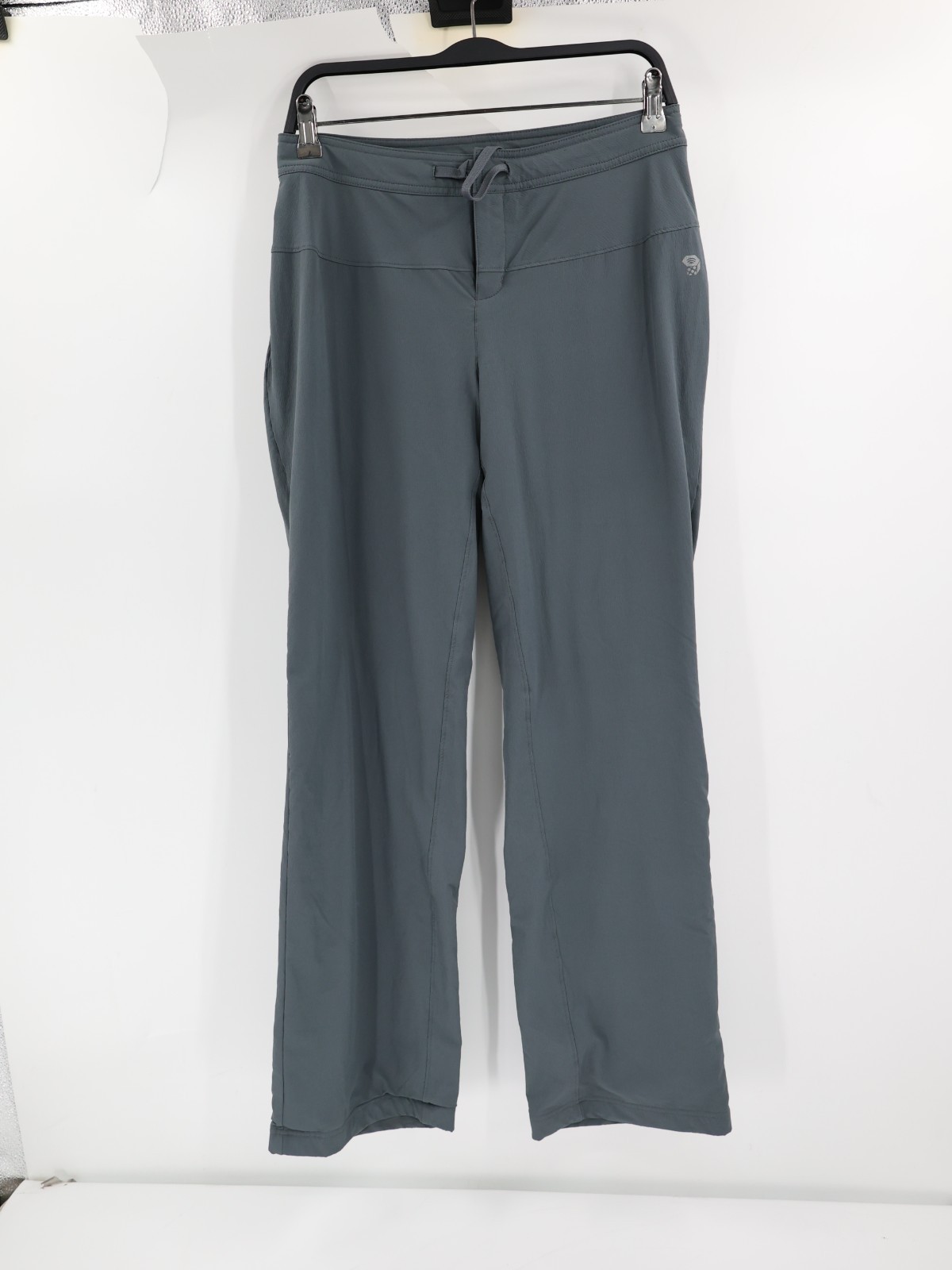 Mountain Hardwear Yumalina Pants Womens 4 L31 Gray Fleece Lined Stretch Outdoors