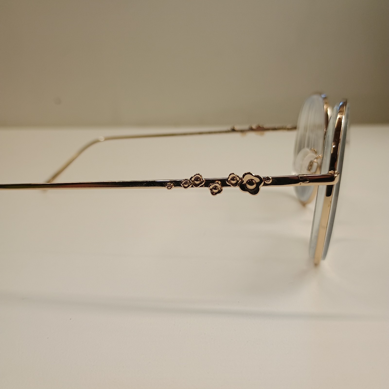 Warby Parker Wilding Leith 2403 Gold Metal Eyeglasses 55/18-142 mm FRAMES ONLY