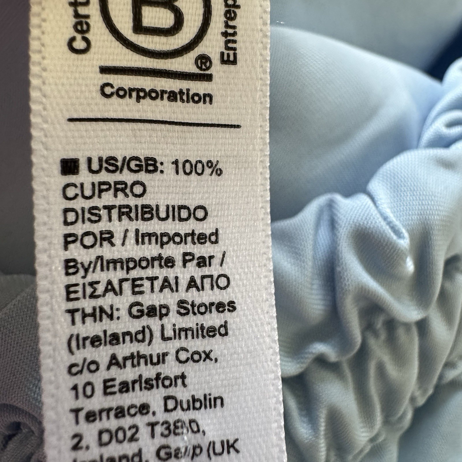 Athleta Calm Cool Wide Leg Lounge Pants Womens L Light Blue Comfort Elastic Wais