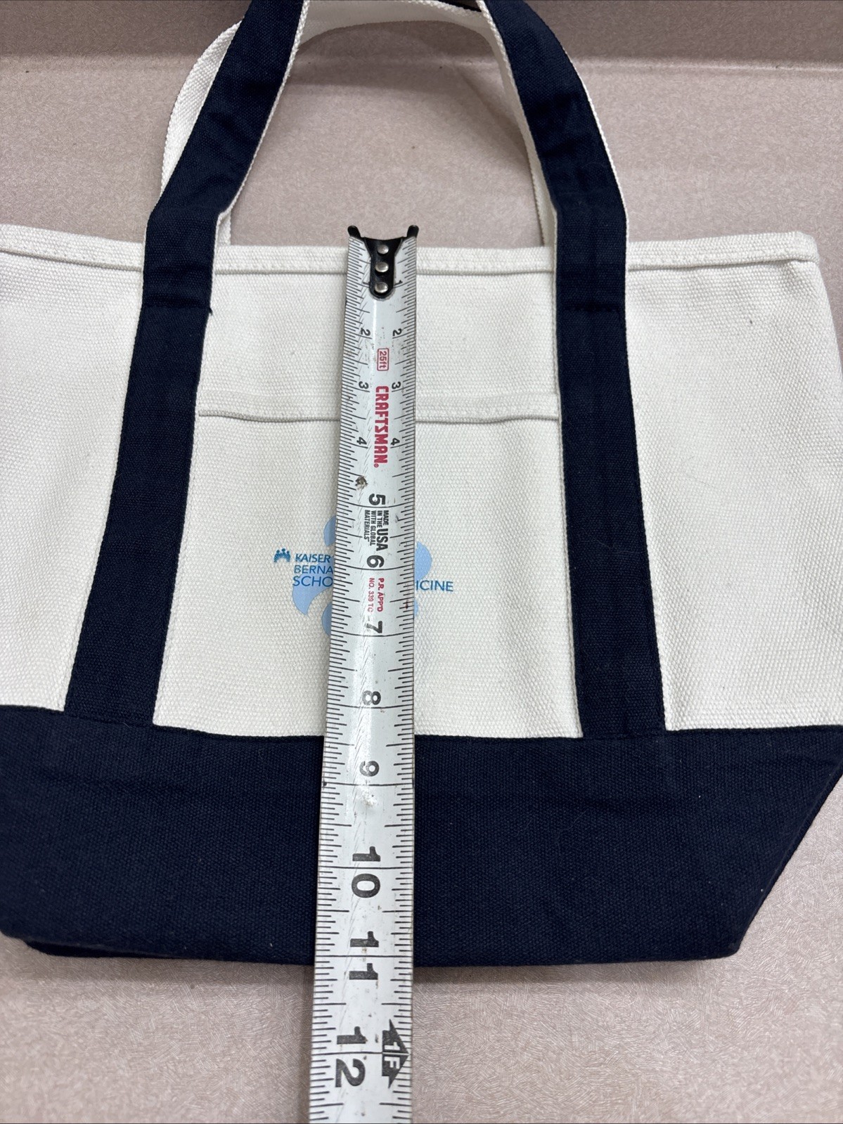 Kaiser Permanente Heavy Duty Beach Tote Bernard Tyson School Medicine Canvas Bag