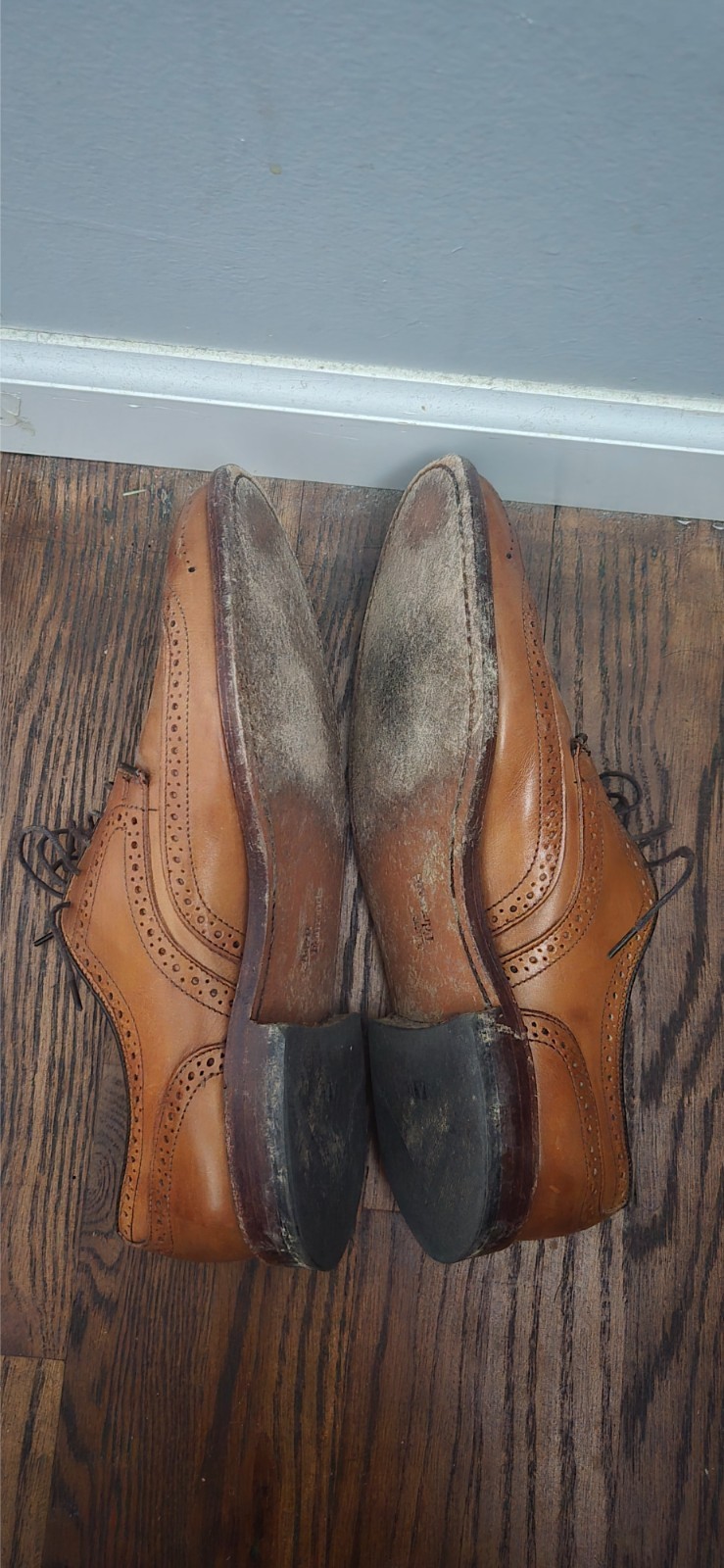 Allen Edmonds Player’s Shoe Men Size 9.5 D Walnut Brown 9752