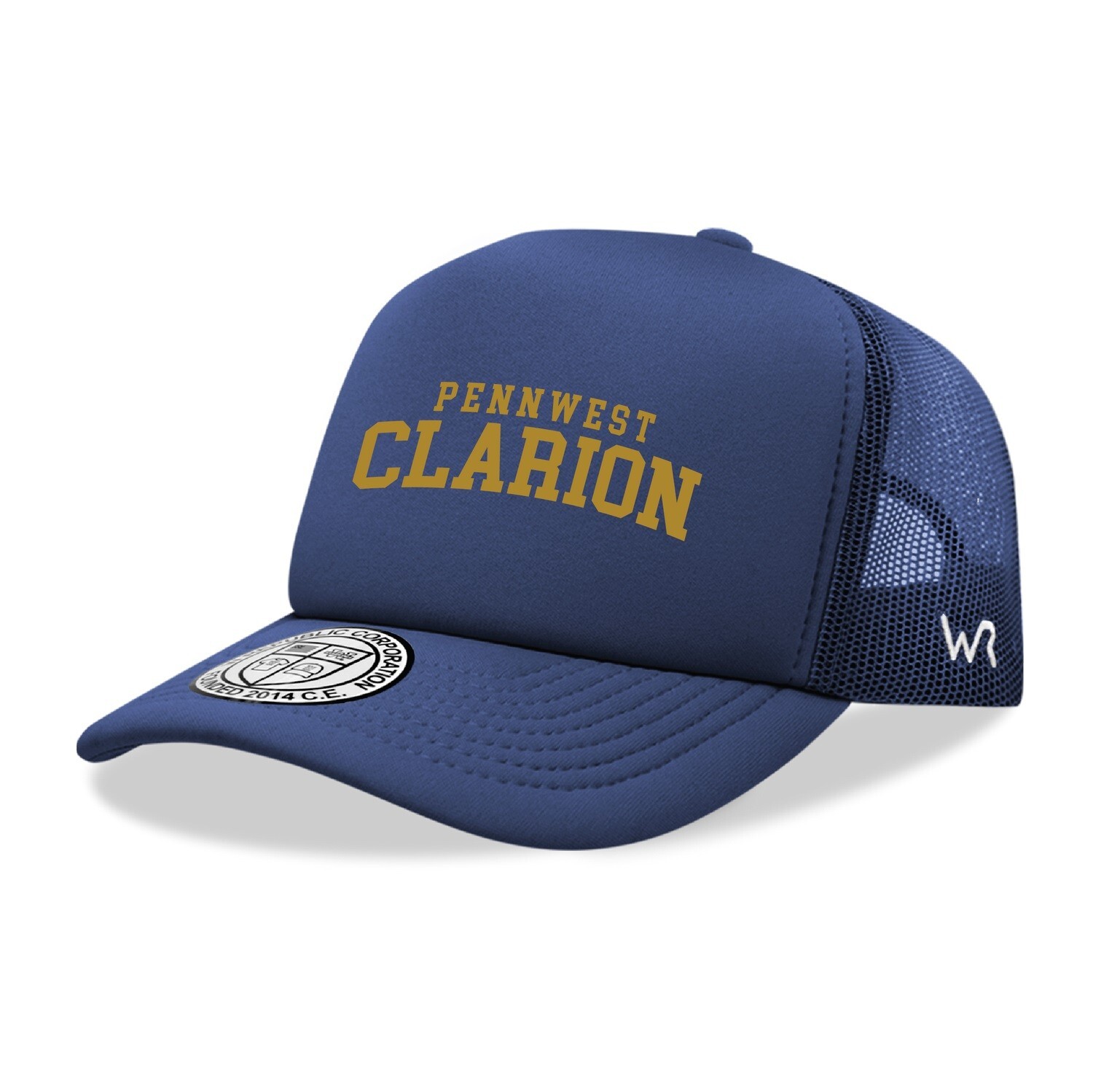 PennWest University Golden Eagles PU Trucker Mesh Snapback Game Day Hat