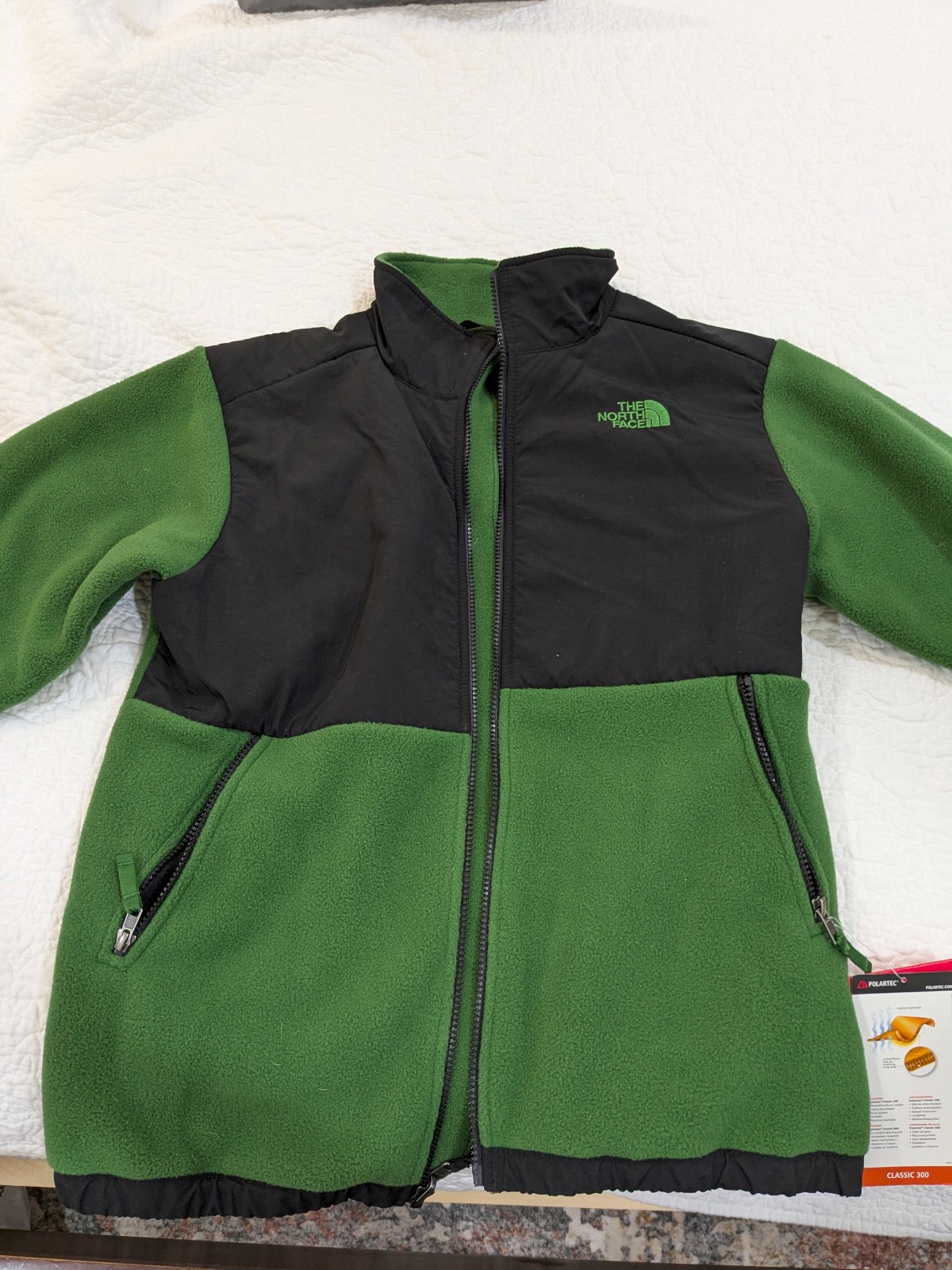 Vintage Men’s Northface Denali Jacket Conifer Green YXL