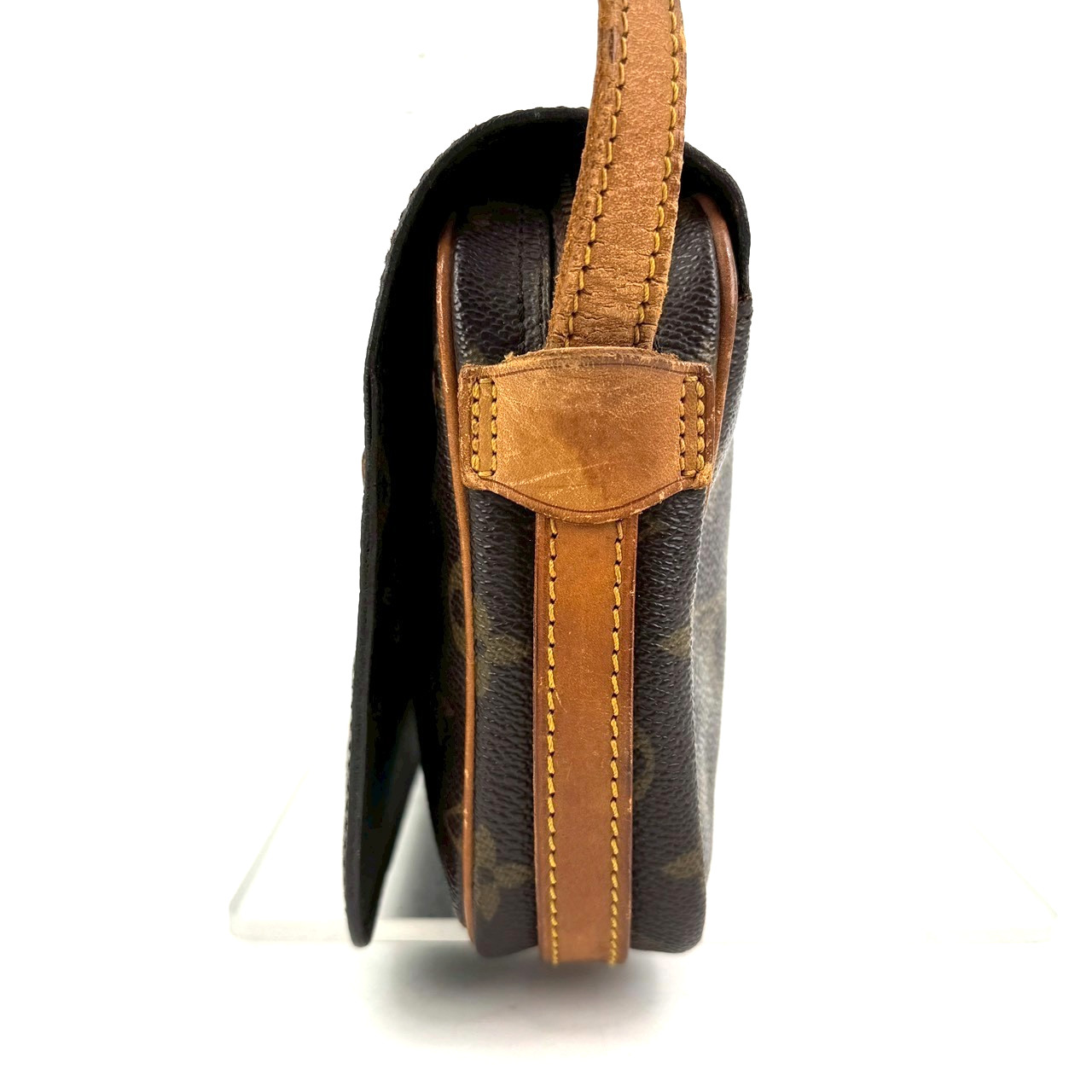 Louis Vuitton Saint Germain shoulder bag Leather Monogram LV Authentic