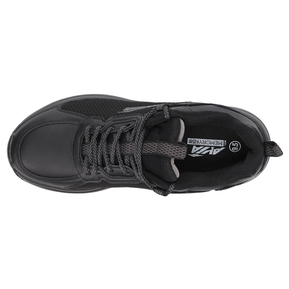Avia AviCanyon Slip Resistant Soft Toe Work Mens Black Work Safety Shoes AA5016