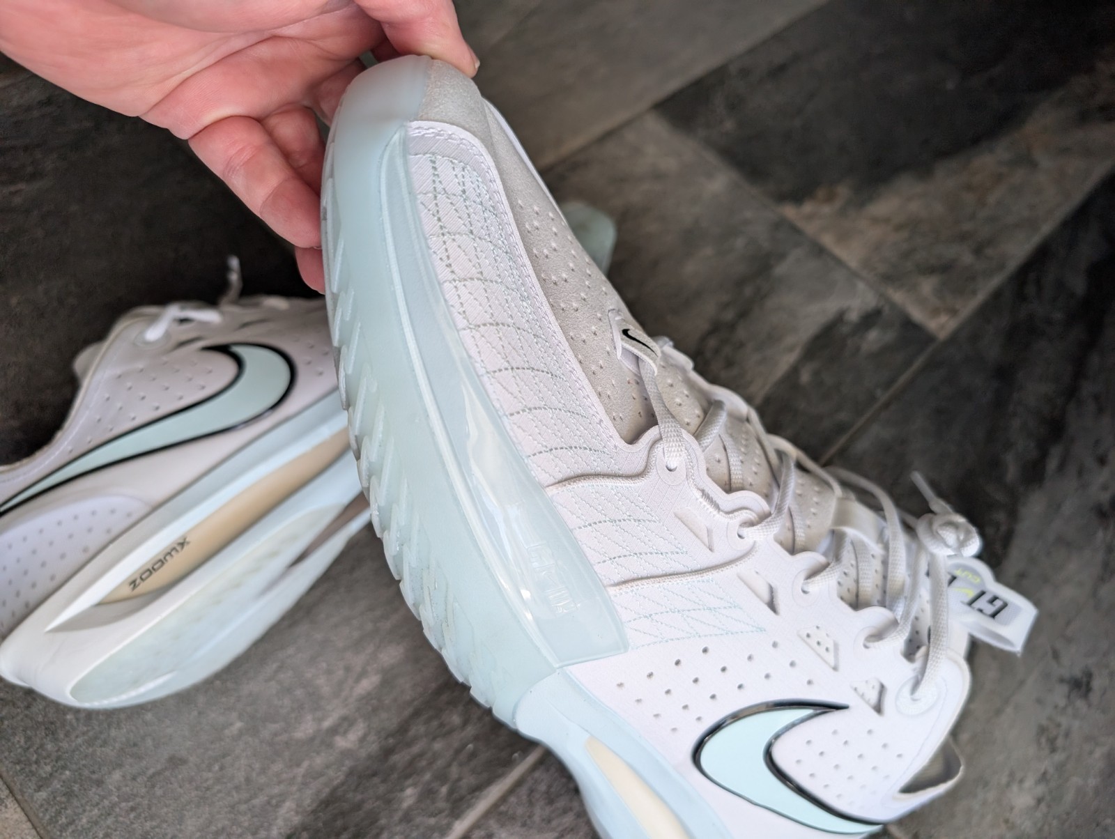 Nike Air Zoom GT Cut 3 Men’s size 20 Glacier Ice Blue DV2913-104 Basketball Shoe