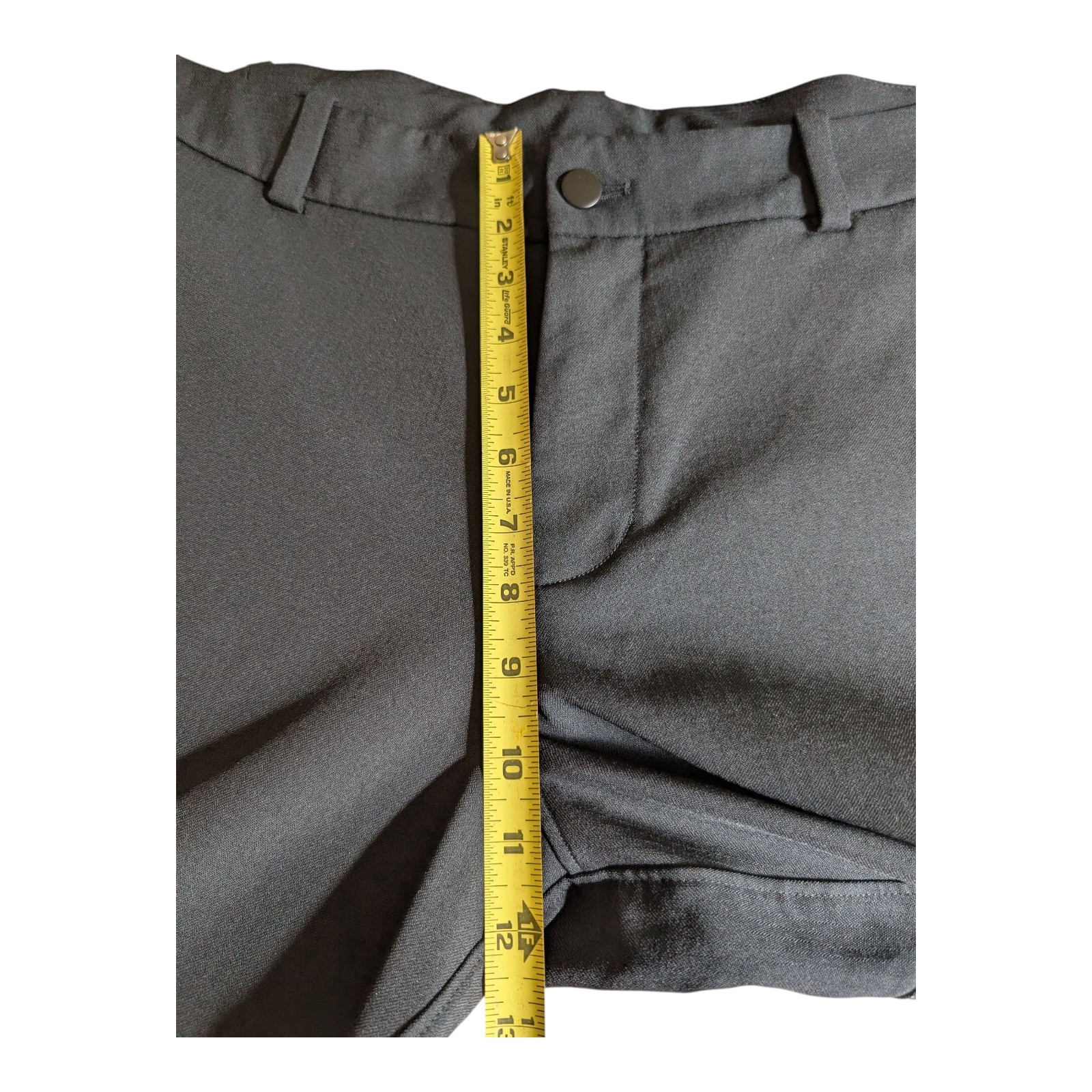 Lululemon Commission Pant Classic Qwick Chino in Charcoal Sze Size 38 Athleisure