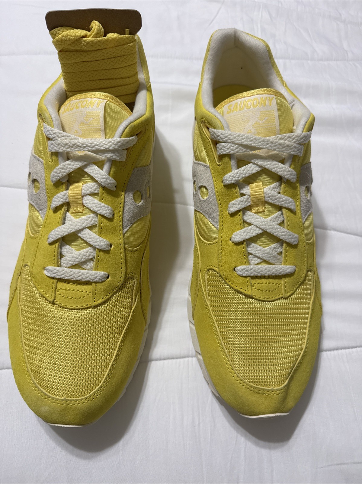 Saucony Shadow 6000 Yellow Size 14 Men’s Brand New