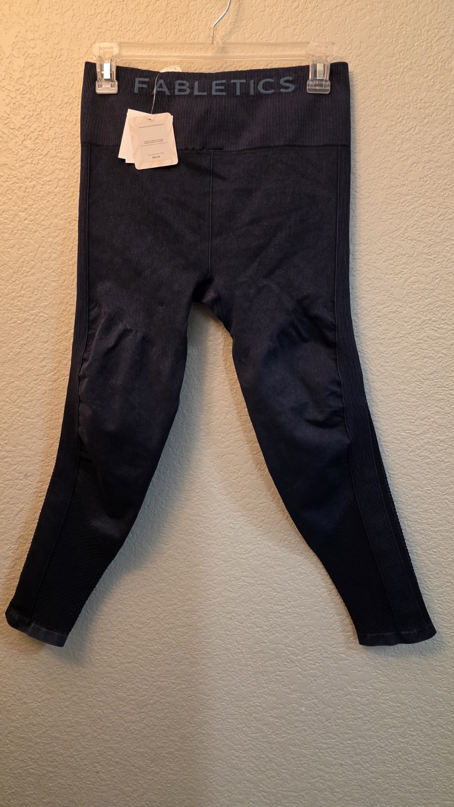 NWT Fabletics Navy Long Sleeve Top And Leggings