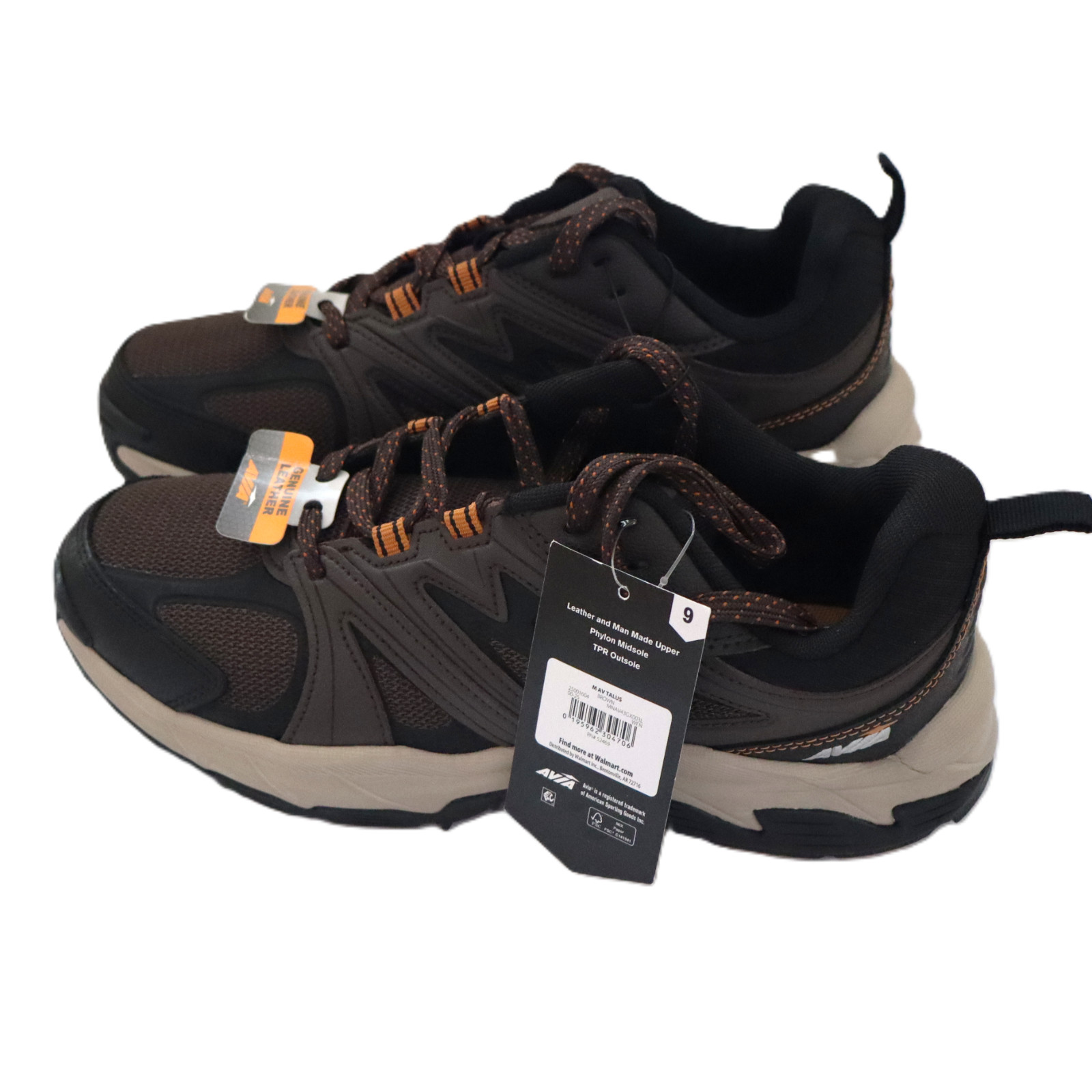 Avia Men S Talus Rugged Walking Shoes – Size 9
