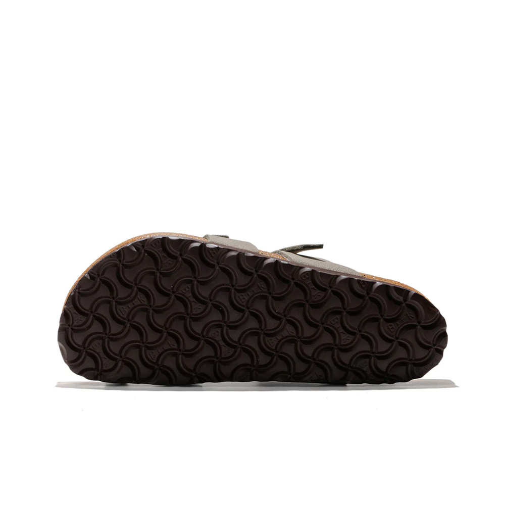 Birkenstock Mayari Flip Flops Soft Footbed Stone Birkibuc Sandal Women’s Shoes