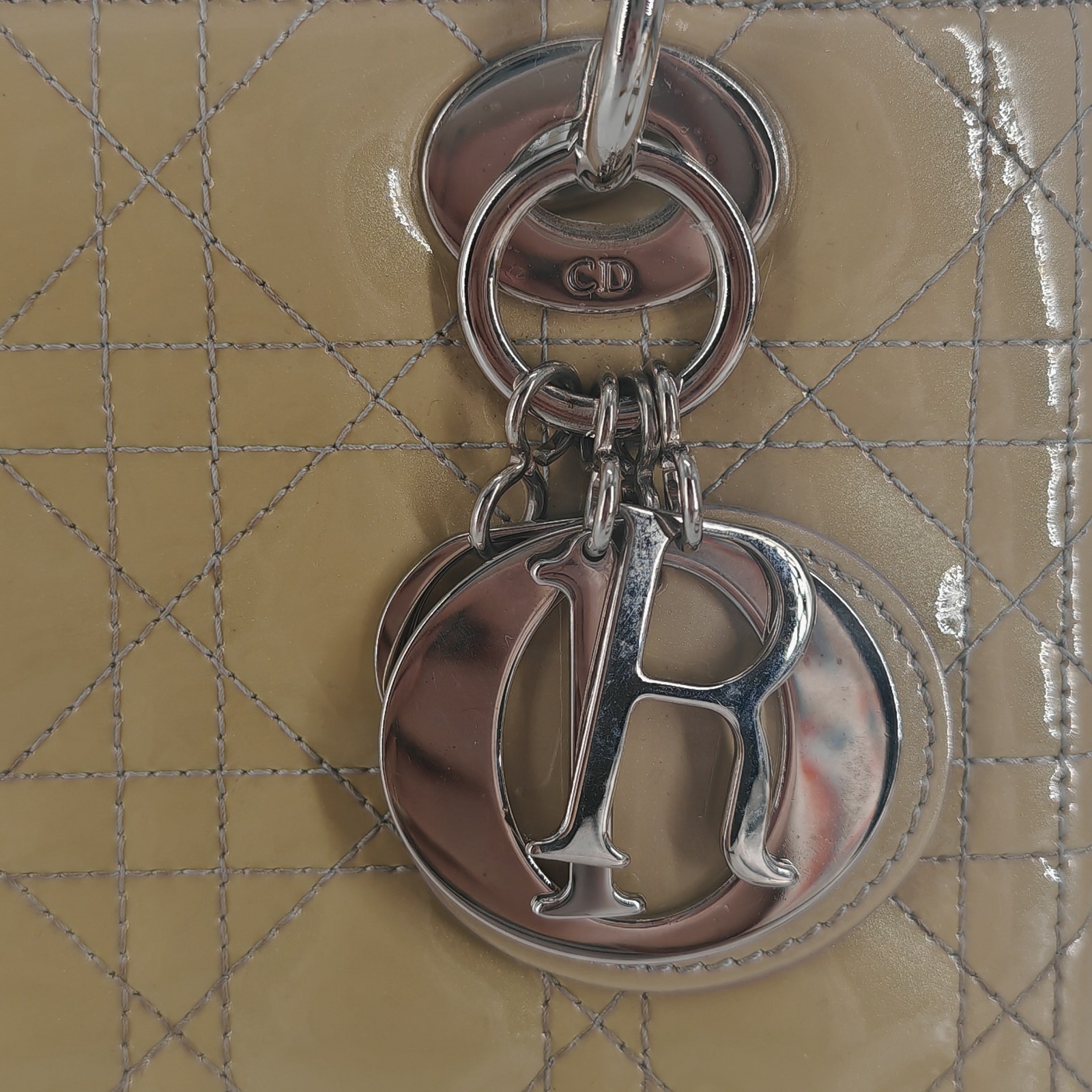 Patent Cannage Medium Lady Beige BF00230