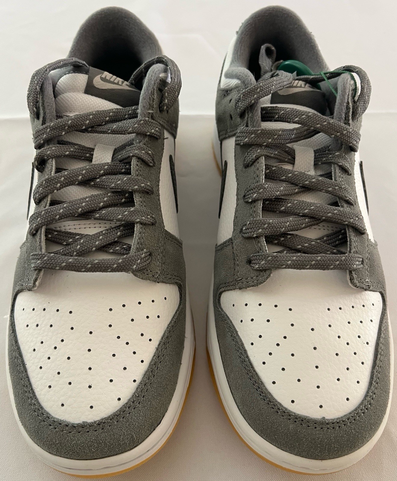Nike Dunk Low “Smoke Grey Gum” Gray/White/Black Low Top Sneaker FV0389-100