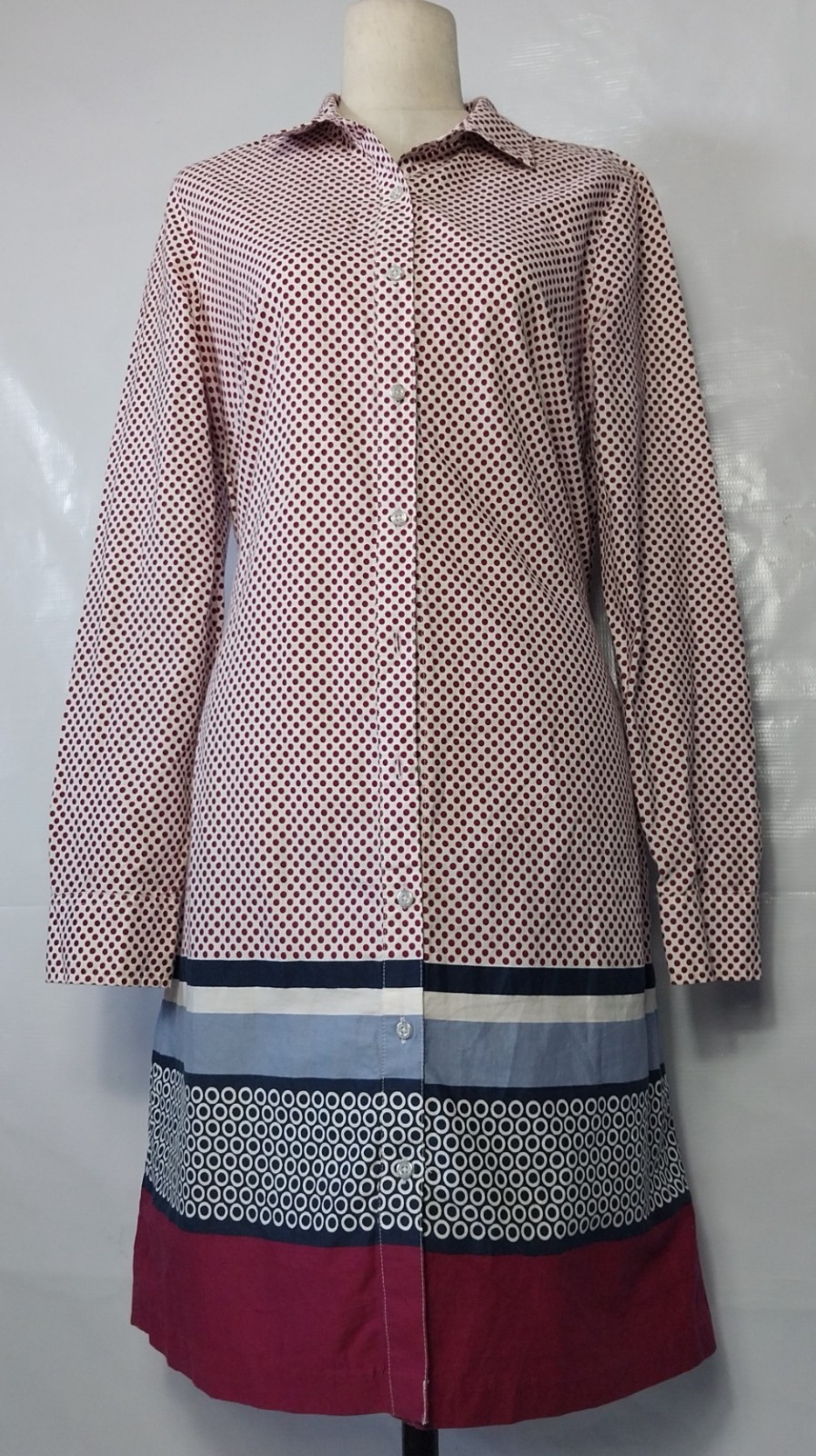 Tommy Hilfiger women’s dress cotton shirt dress 100% cotton size: M