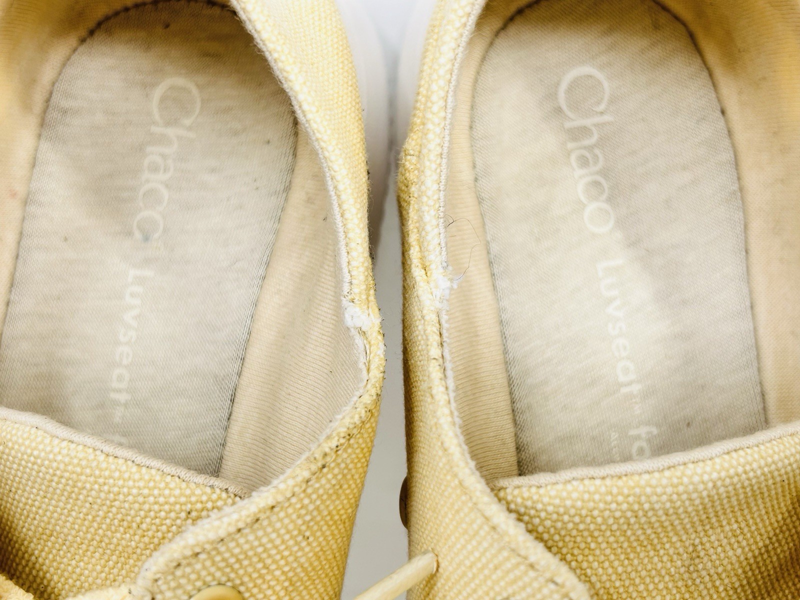 Chaco Chillos Vanilla Canvas Summer Melon Slip-ons Women’s size 9 New