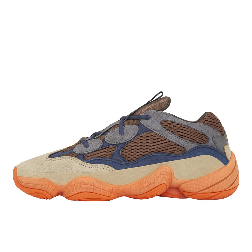 adidas Yeezy 500 Lace Up Mens Beige, Brown, Orange Sneakers Casual Shoes GZ554