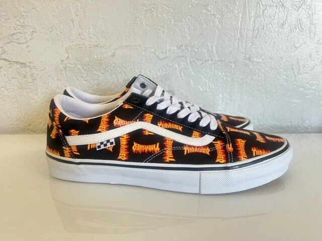 VANS Skate Old Skoo, Trasher Black/Multi – VN0005W0BML – Size 13