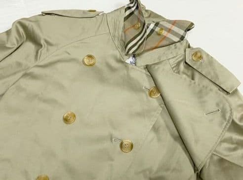Burberry Nova Check Trench Coat 9AR