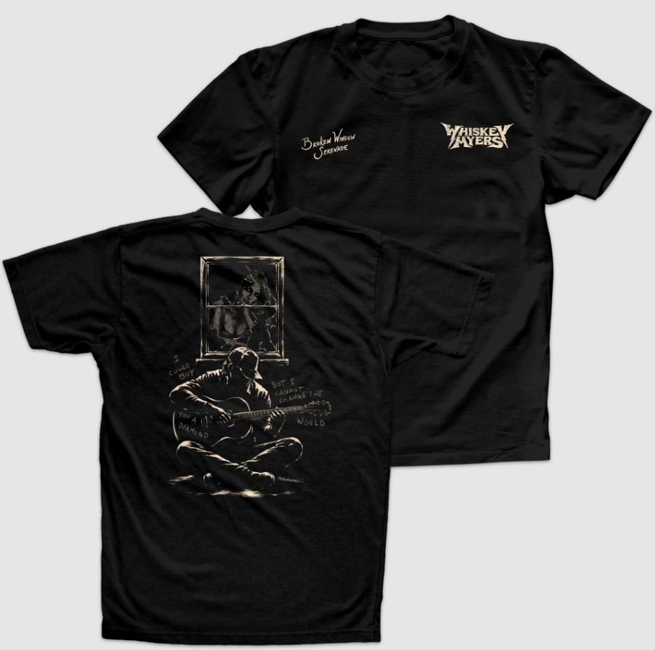 Whiskey Myers Broken Window Serenade T-Shirt Size S-5XL