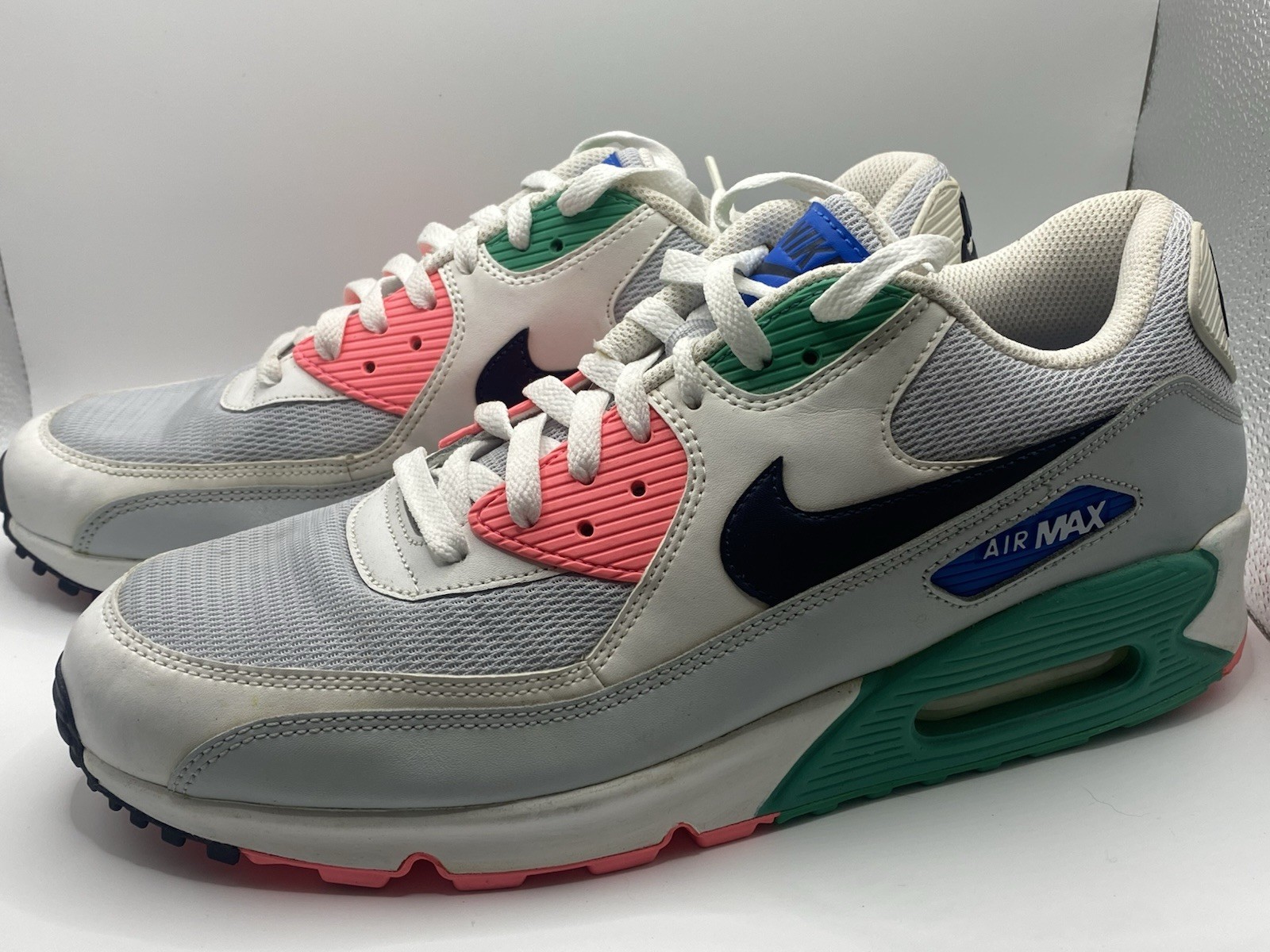 Nike Air Max 90 Essential “Watermelon” Low Top Lace-Up Men’s Sneakers AJ1285-100