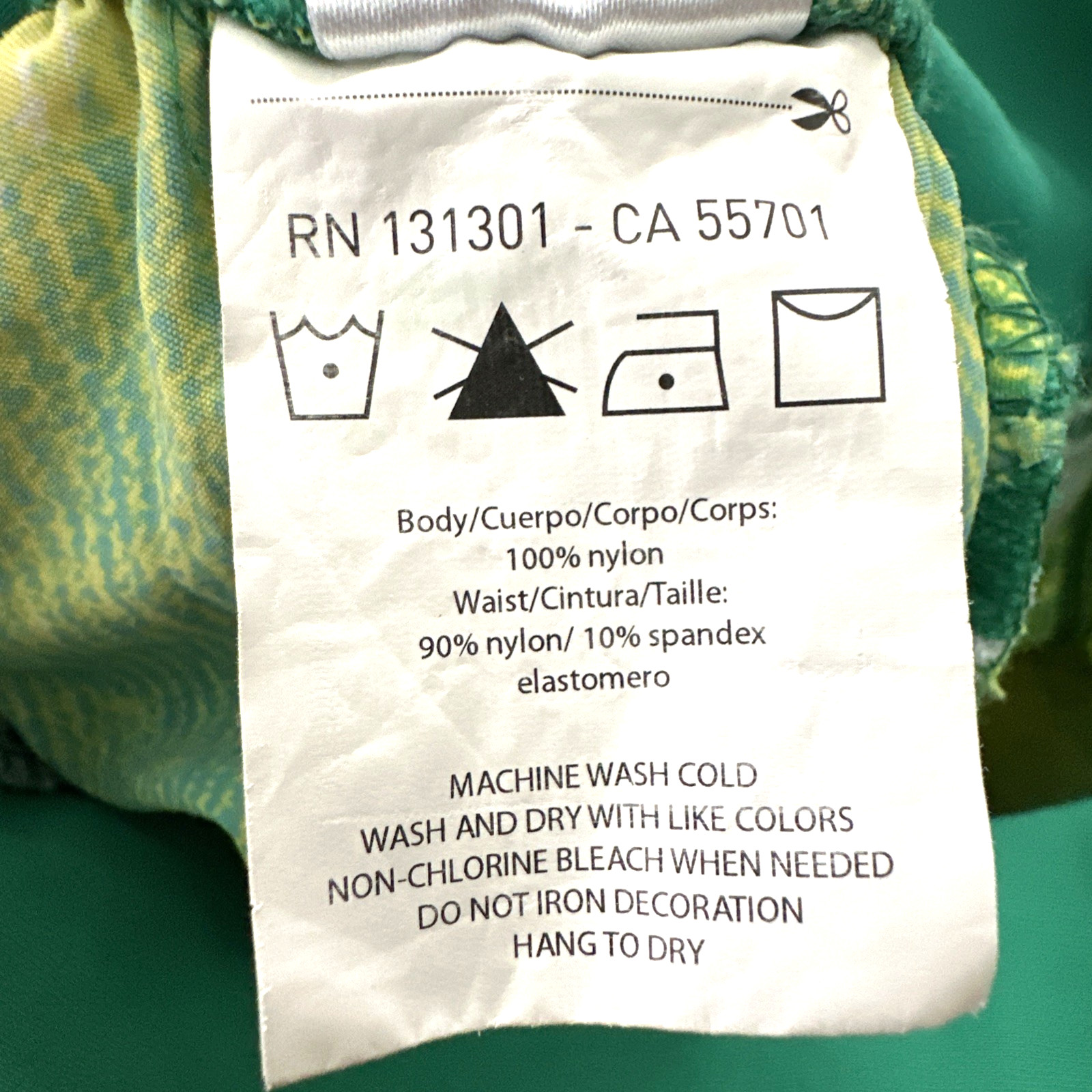 Zumba Pants Womens Green Cargo Parachute Adjustable Ankle Strap XS
