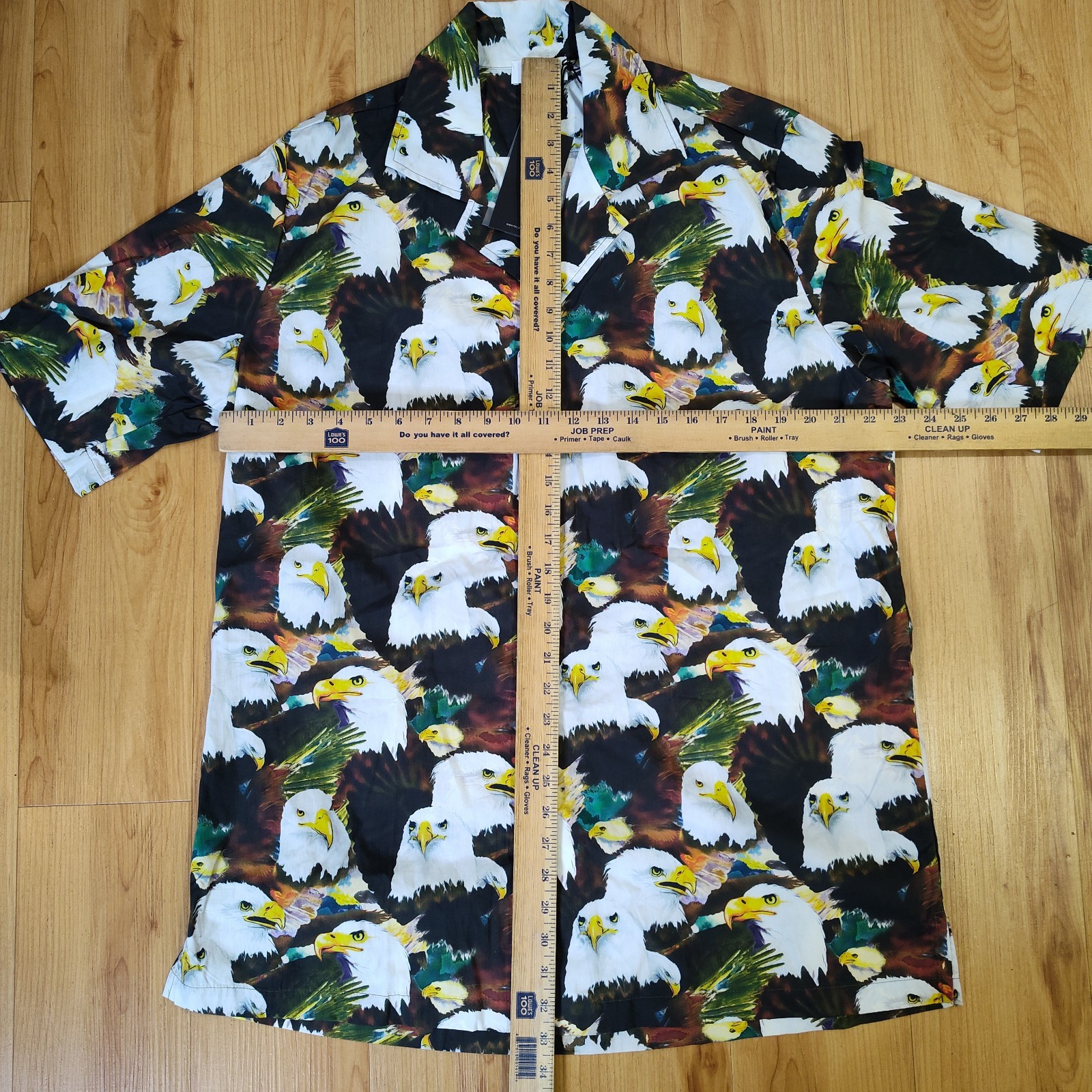 Rhude x Honda American Eagle Truck Stop Shirt Sz XL