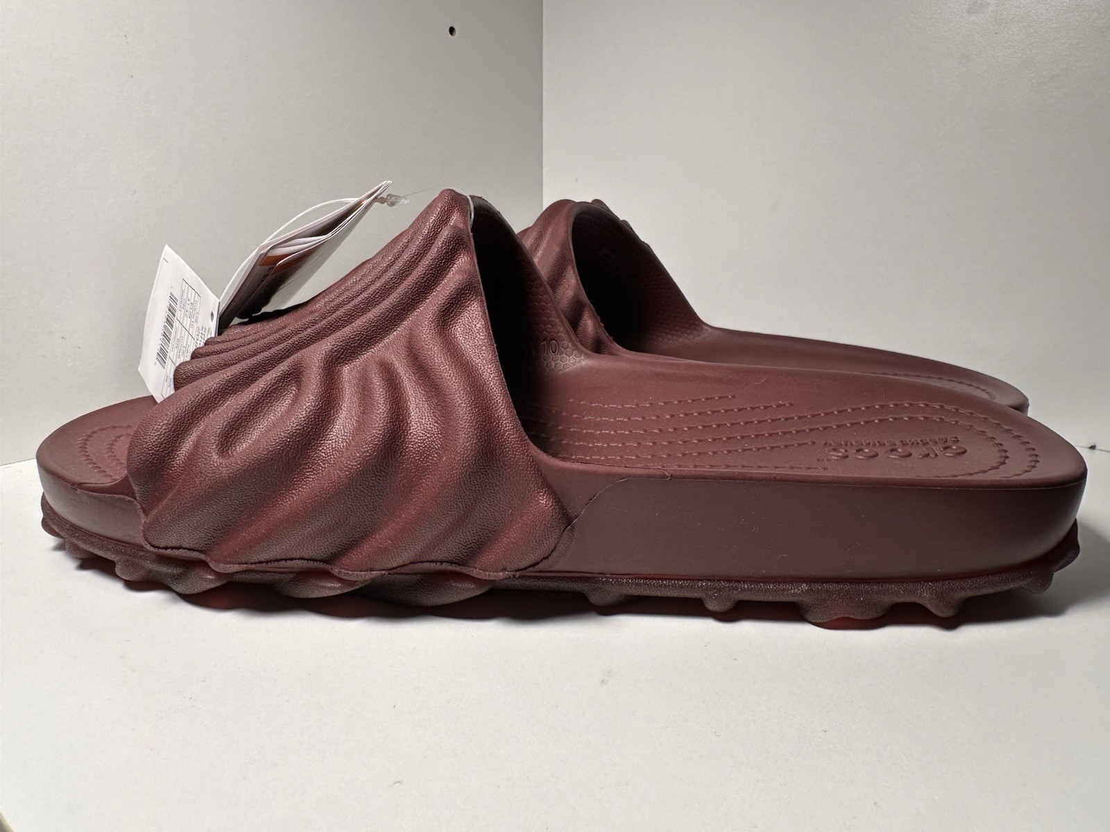 Crocs Salehe Bembury x Pollex Slide Red Mens 208685-6WO NEW 9M/11W