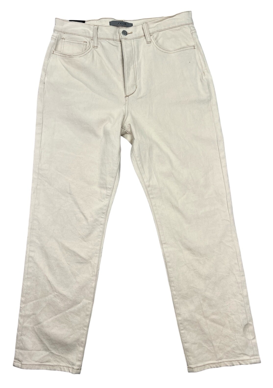 Joe’s Jeans The OG Straight Ankle Denim Ecru NWT Size 31