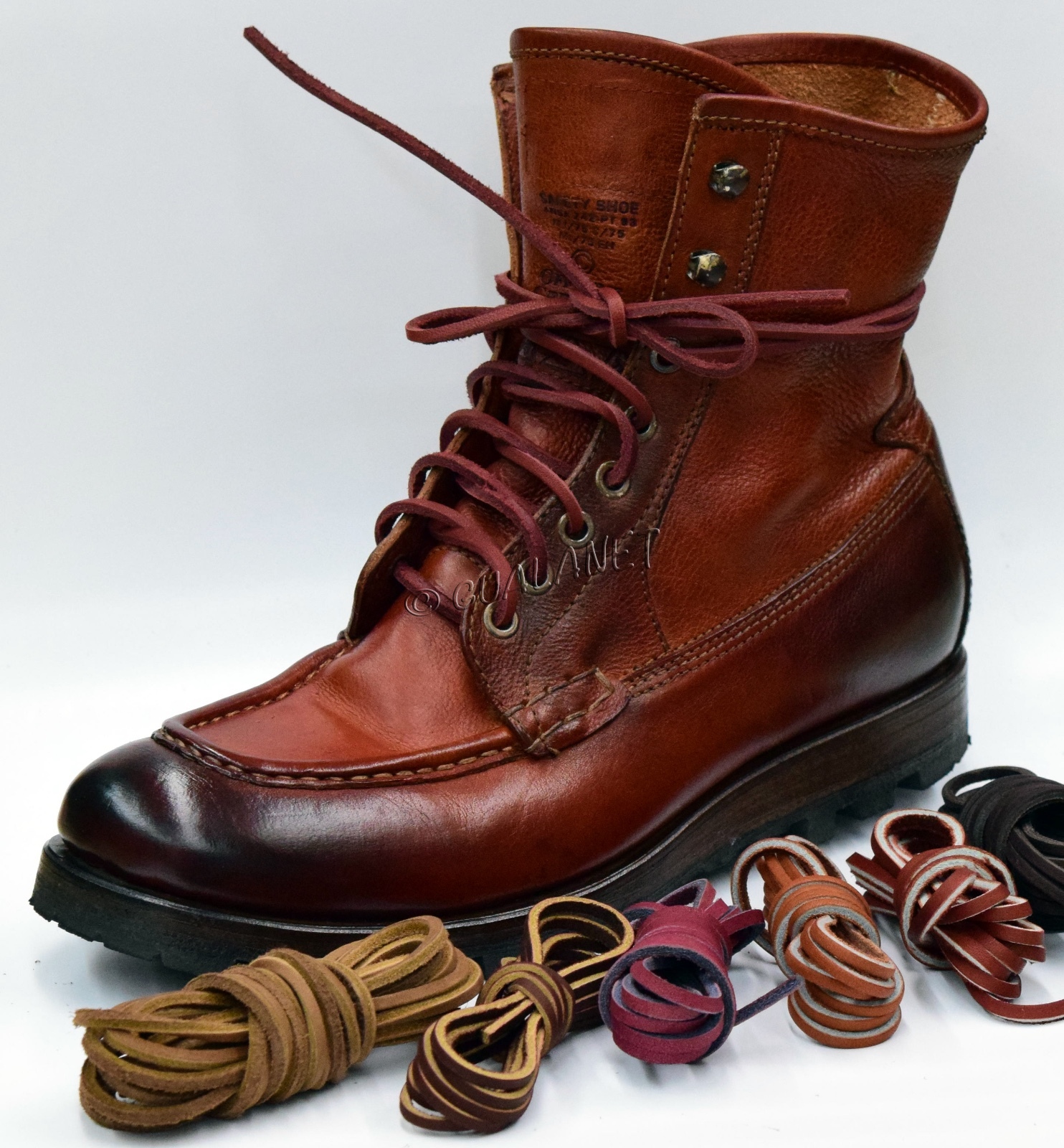 72″ Rawhide Leather Shoelaces Sperry TopSider Moccasin Strings Boat Shoe Laces
