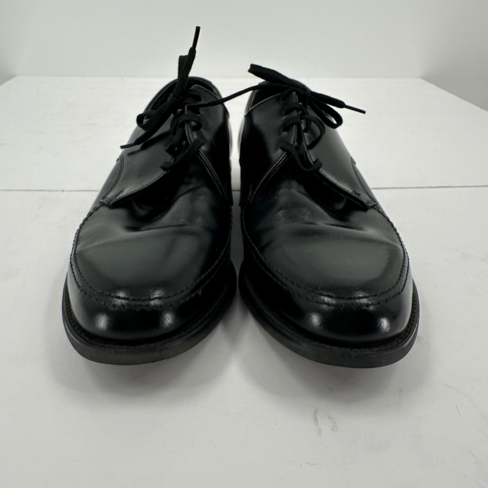 Goodyear Mens Black Leather Oxford Dress Shoes Lace Up Formal Work Size 8.5 E