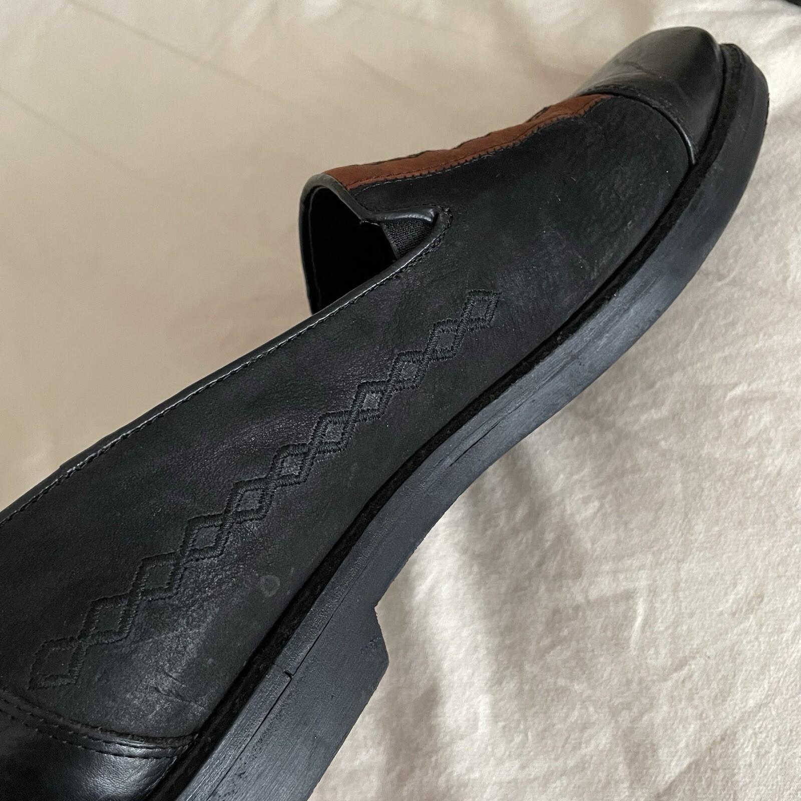 FRONTIERA by Stracam Italian Leather Shoes *NO SIZE APPROX 10-11 E Made in Italy