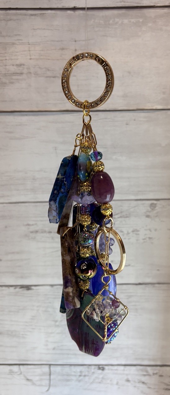 Purse Charm✨Bag Charm✨Bag Swag✨Handmade Bling Keychain✨Handbag Jewelry✨NWT