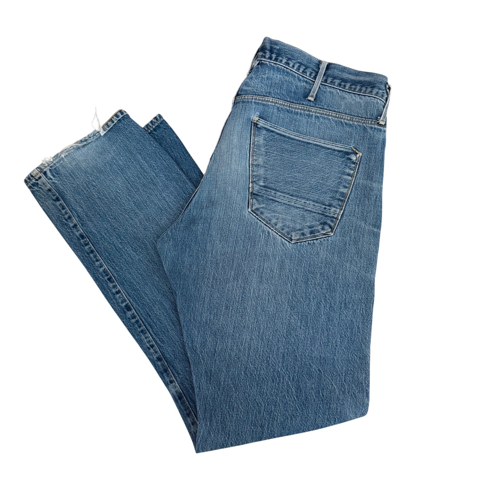 3×1 M4 Mens Blue Selvedge Denim Straight Leg Jeans Made in USA Size 38