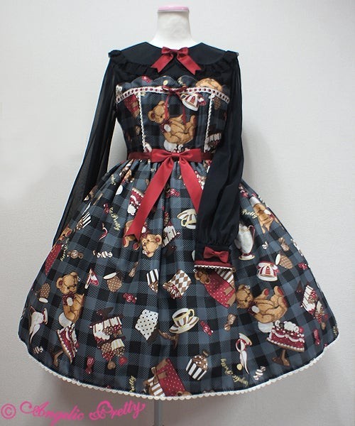 Angelic Pretty Dreaming Present OP Dress Sweet Lolita J Fashion Kawaii Japan