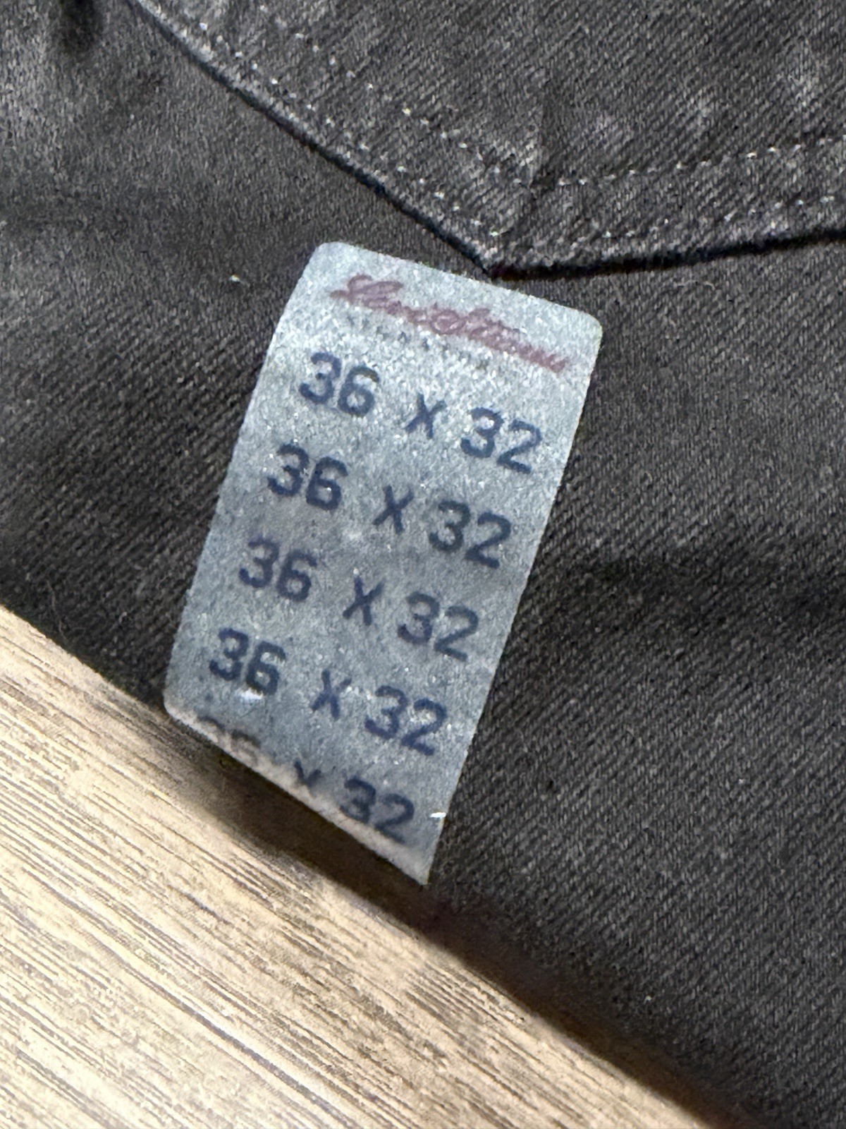 NWT Vintage 90s Levi’s Signature 540 Relaxed Fit Jeans Black 36X32 USA Made