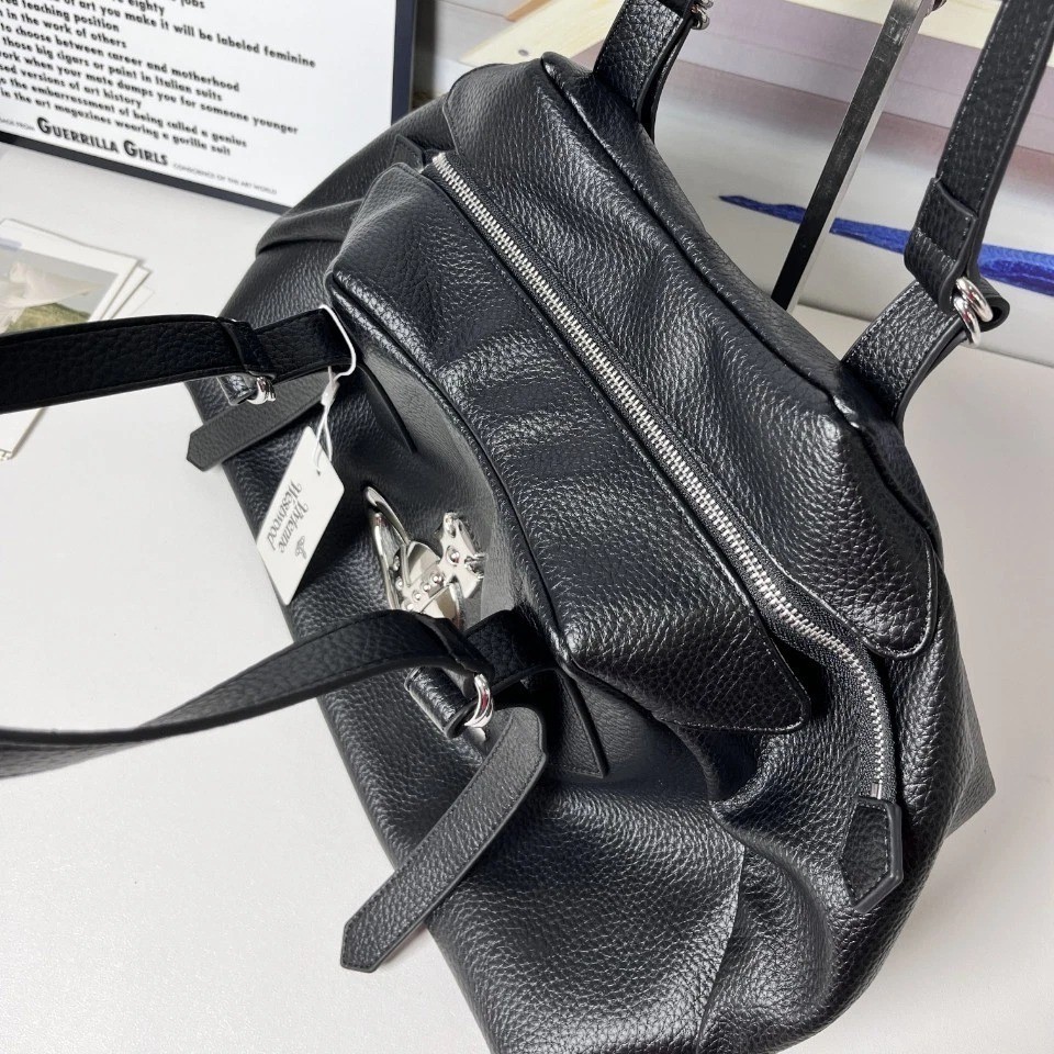 Vivienne Westwood Boston bag Vegan leather Big silver orb outlet F/S JP [DDP]