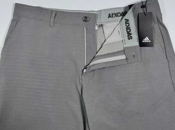 NWT Adidas Ultimate 365 Stretch Golf Shorts 34 36 38 40 Grey 10″ Woven X2