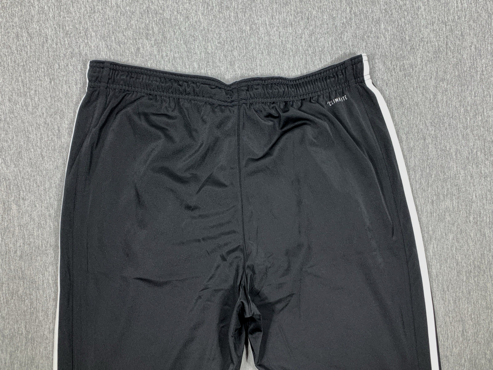 adidas Tricot Track Pants Black White Joggers Zipped Ankle CE9963 Men’s 3XL