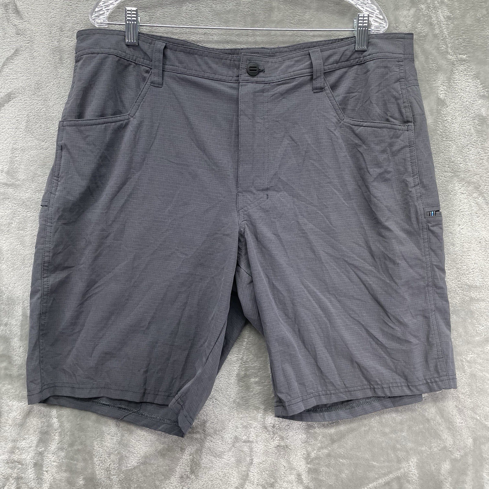 Kuhl Shorts Men size 38 Cargo upriser workwear upf 50 quick dry performance 10″