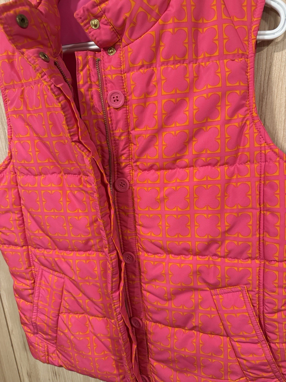 Liz Claiborne Pink Puffer Vest