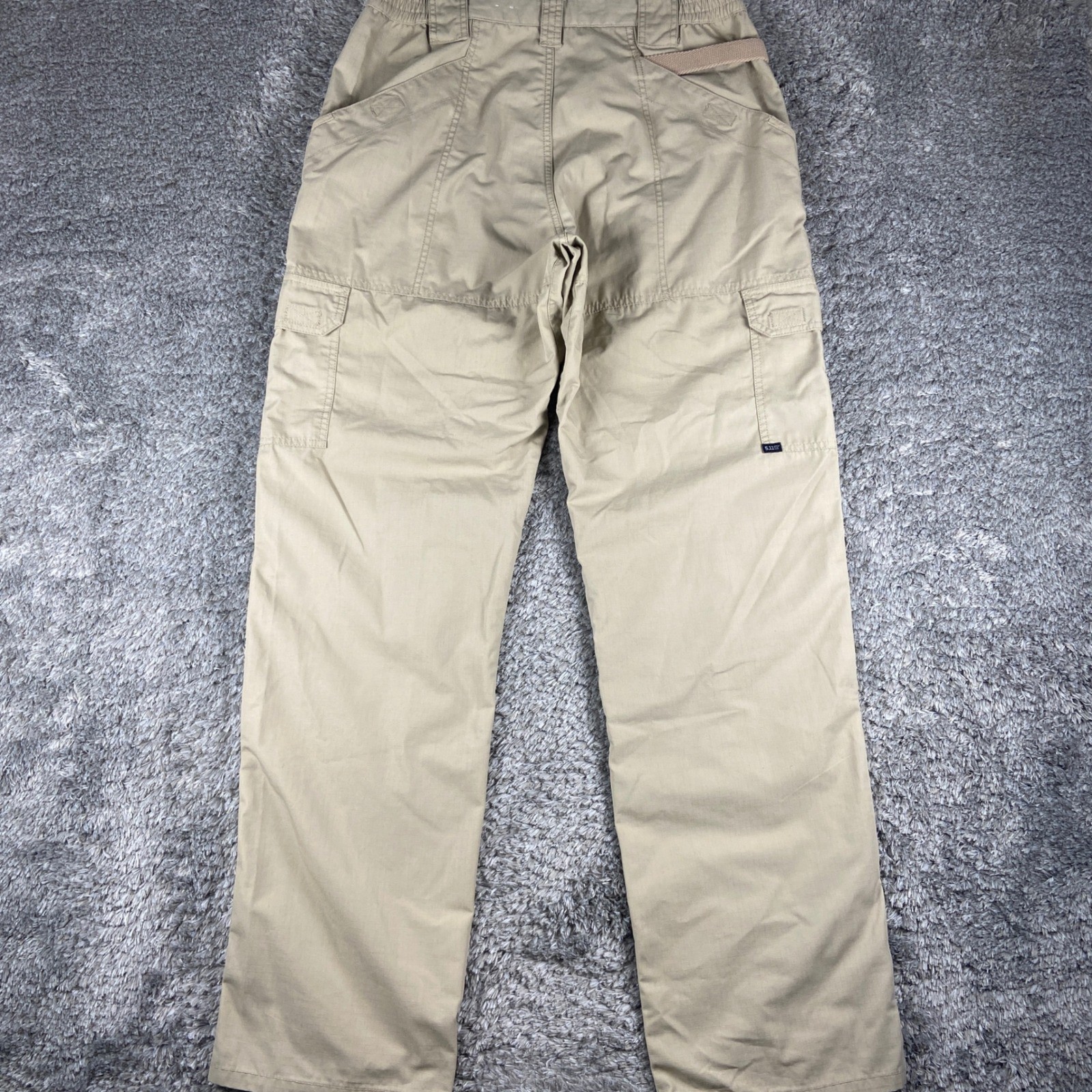5.11 Tactical Regular Fit Taclite Pro Ripstop Cargo Pant Mens 36×36 Khaki Work