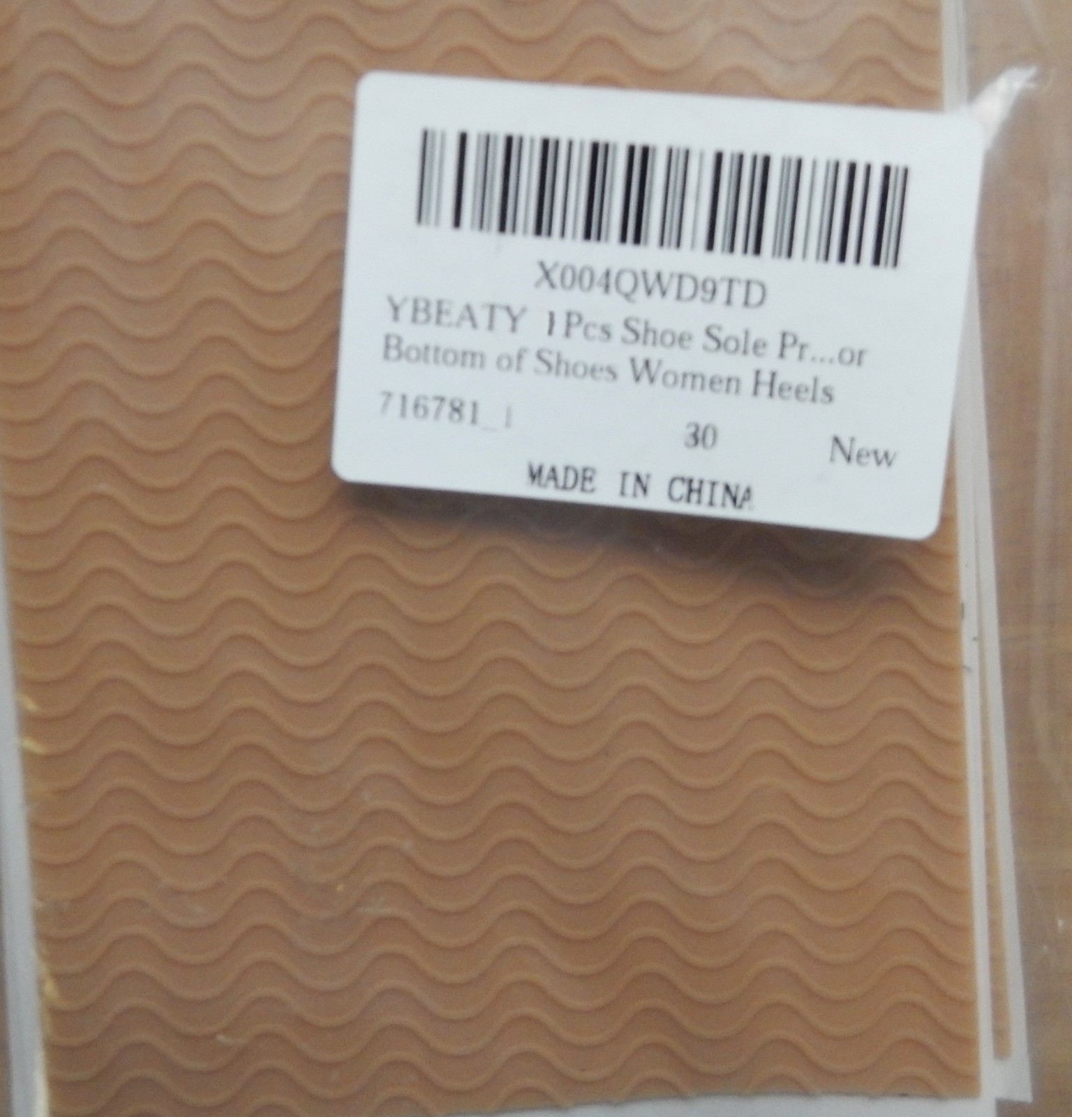 YBEATY 5 Pc Shoe Sole Protectors, Non-Slip Self-Adhesive Grips