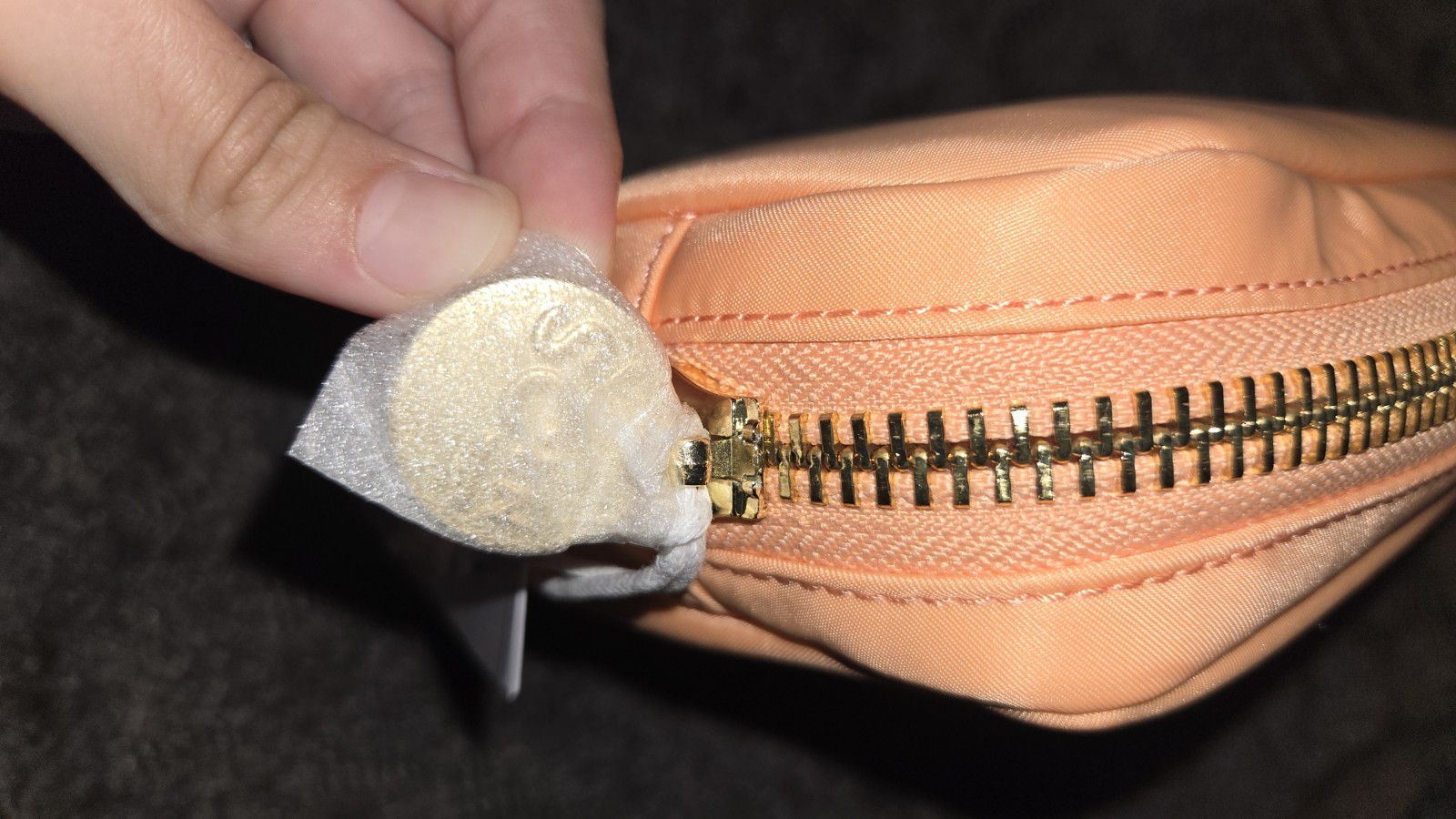 BRAND NEW Stoney Clover Lane Classic Small Pouch Peach One Size