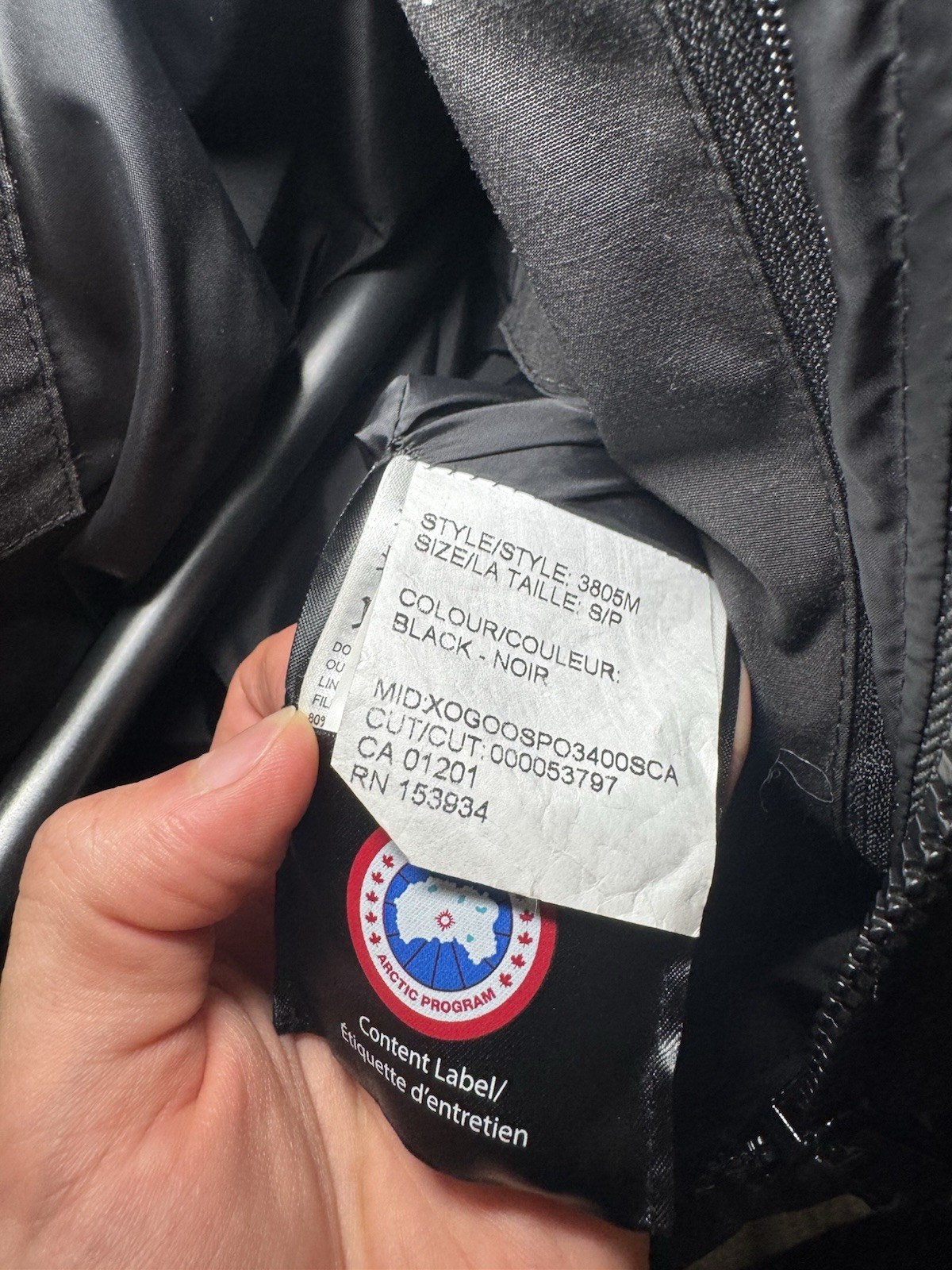 Canada Goose Men’s Carson Parka with Fur Size S